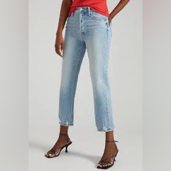 MOTHER The Tomcat High-Rise Relaxed Straight Jeans in True Confessions s… - Picture 6 of 14